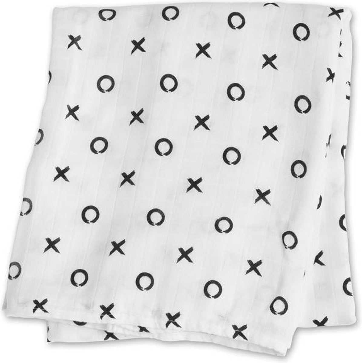 Lulujo - hydrofil klud - svøb - bambus - 120x120 cm - kram kys