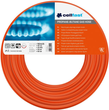 Cellfast - LPG gasslange 9x2,5 mm - længde 50 m