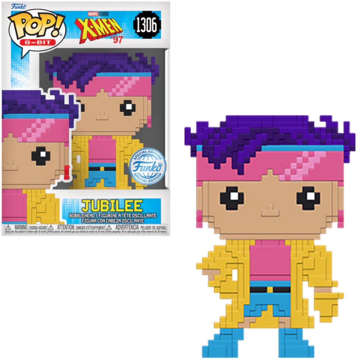 Funko pop! 8 bit jubilæum 1306 x-men 97 eksklusivt