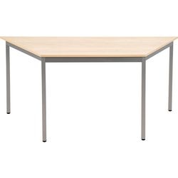 Trapezbord sodematub jernbeige, sølv