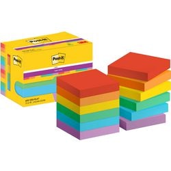 Post-it super sticky super sticky notes post-it 622-12ss-play 47.6x47.6 mm effen