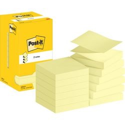 Sticky z-notes post_it r330-cy 76x76mm gul