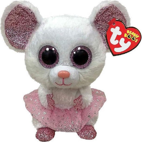 Ty beanie boo's nina mus, 15 cm
