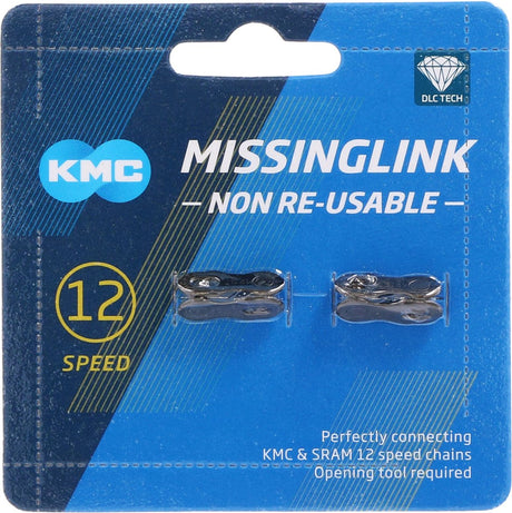 KMC MissingLink DLC 12 - 5,2 mm - Sort