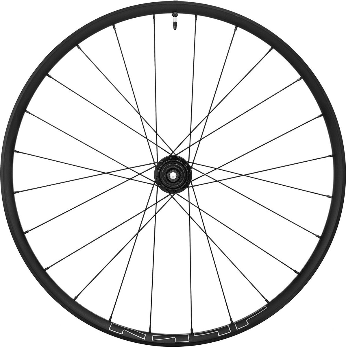 Shimano wh-mt601 baghjul 29 12-gears cl-skive e-thru 12mm 142mm, sort version 24h