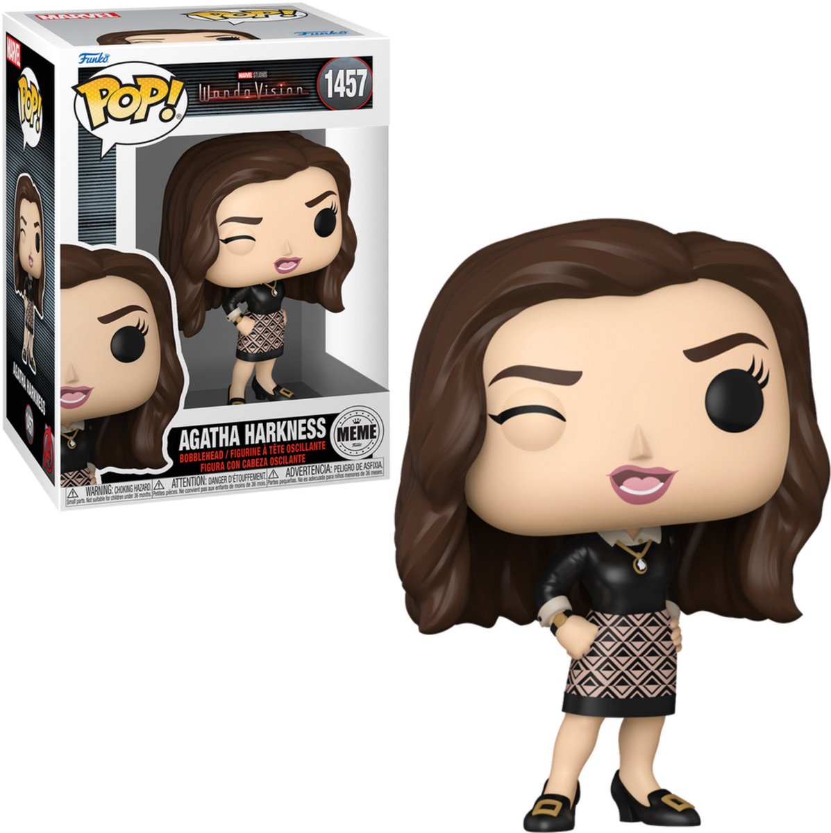 Funko pop! meme - marvel: wandavision - agatha harkness #1457 special edition eksklusiv