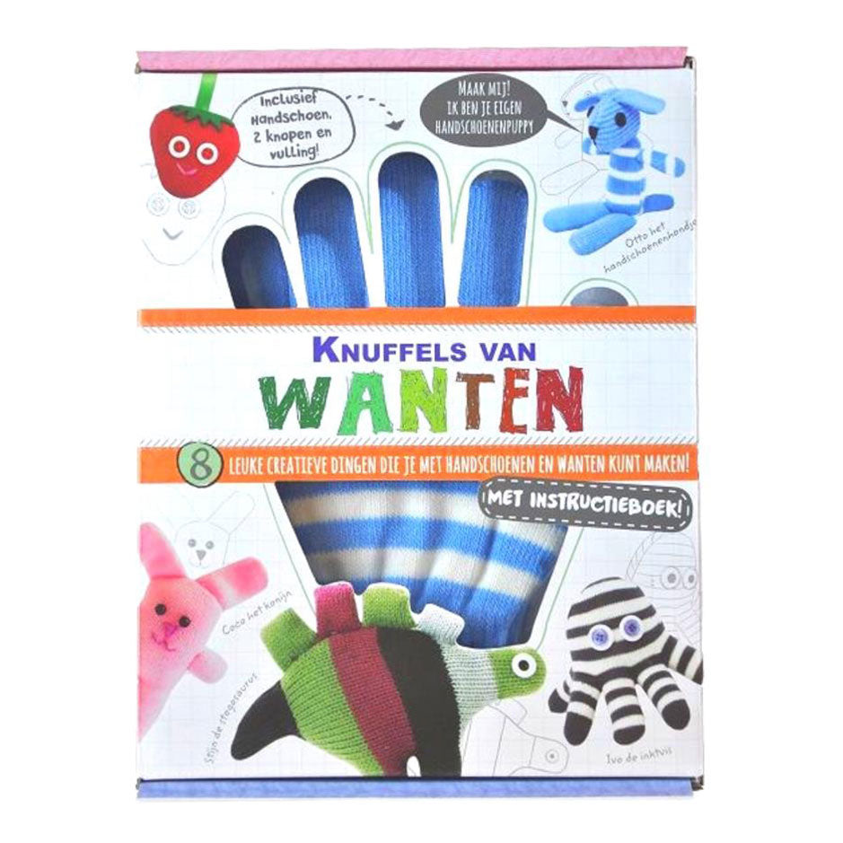 Lav dit eget kæledyr af vanter (med instruktionshæfte)