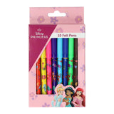 Disney tuschpenne prinsesse - 10 stk
