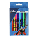 Filtpenne avengers - 10 stk