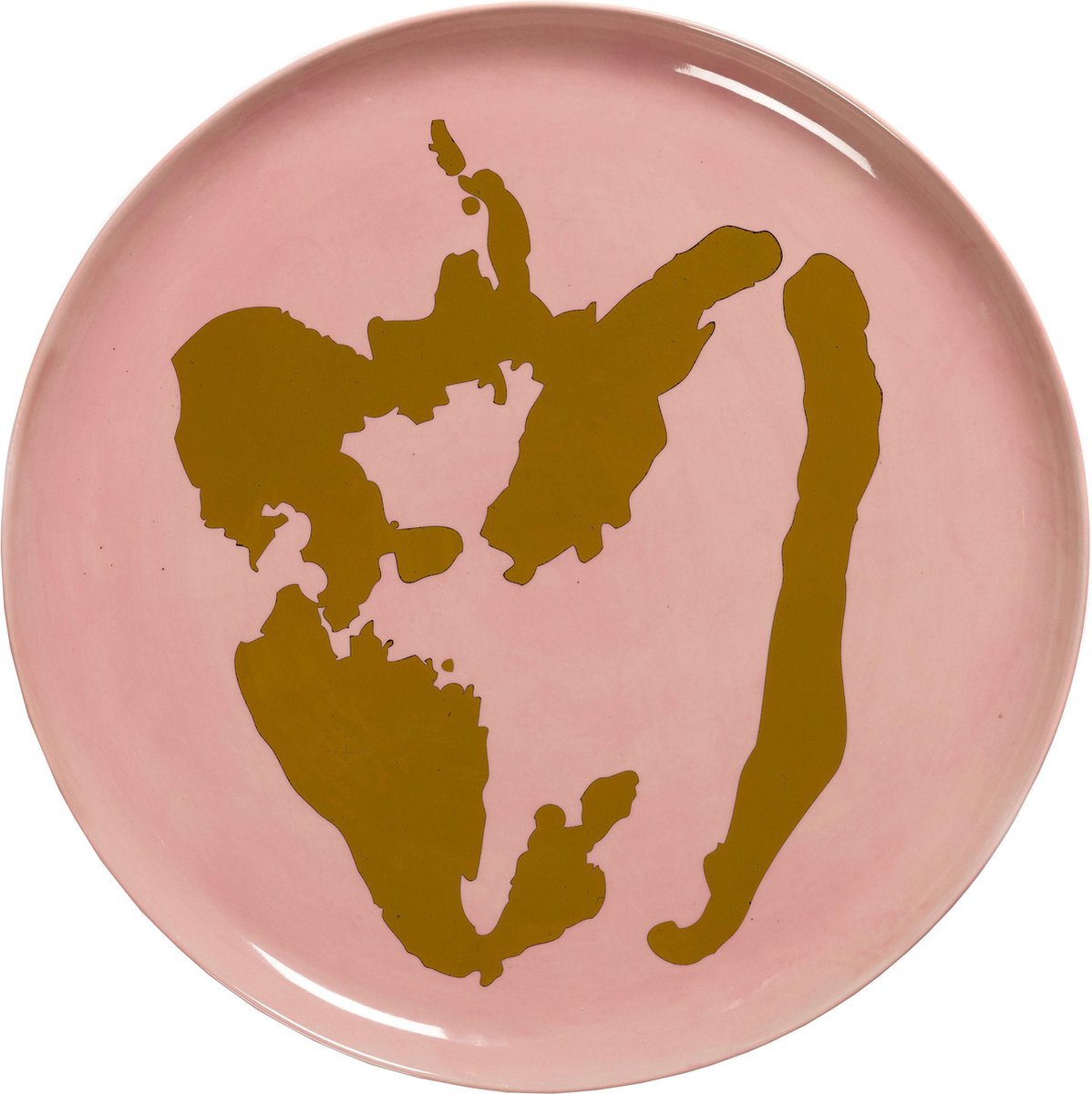 Serax - ottolenghi fest - serveringsskål - rosa guld - 35 ø