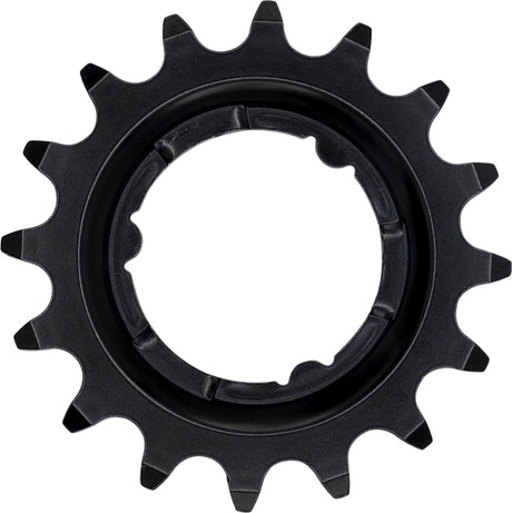 KMC tandhjul til Shimano 16t o-mo stål 3 32 tommer - sort
