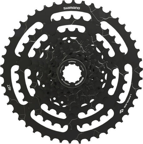 Shimano kassette cues 9v 11-46t cs-lg300 sort