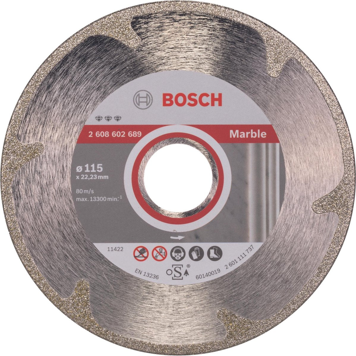 Bosch diamantskive bedste marmor 115 22,23