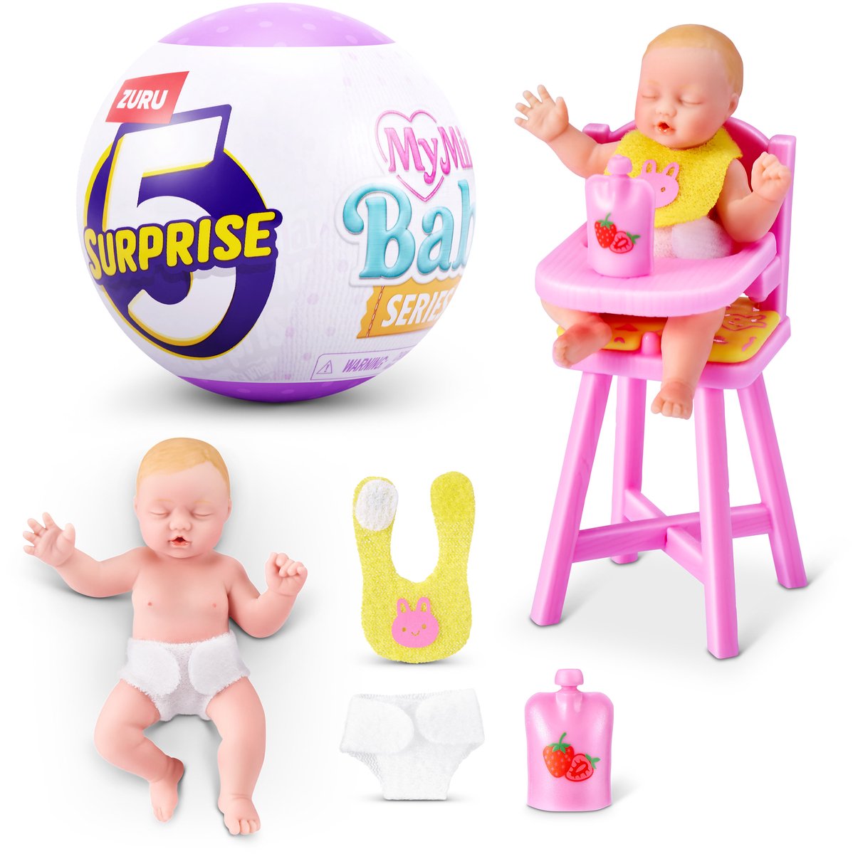 5 s overraskelse min mini baby serie 2 fra zuru