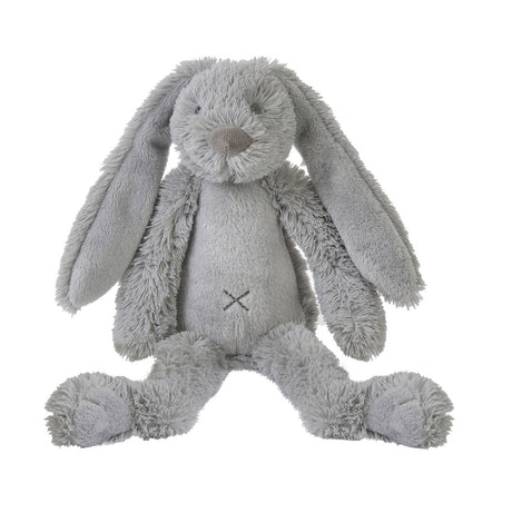 Happy horse konijn richie knuffel 28cm - grijs - baby knuffel
