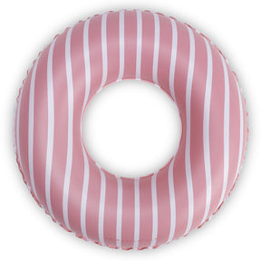 Swim essentials swimmingpool - rød hvid - fede linjer - ø 55 cm