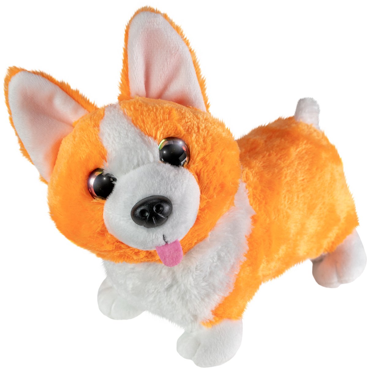 Lumo stjerner kramme hunde corgi monty 15 cm plys legetøj.
