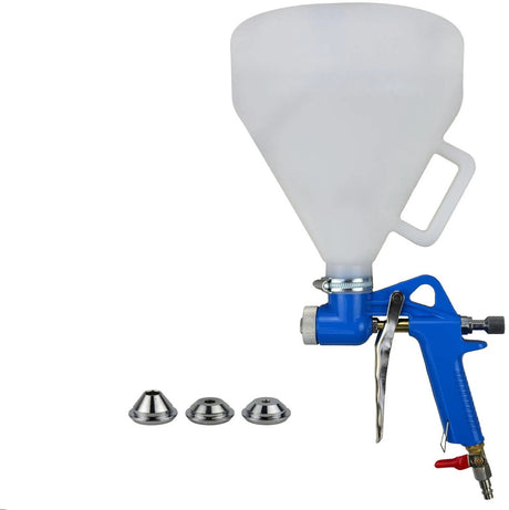 Geko lufttragt sprøjtepistol - justerbare dyser - 4500 ml plastikkop
