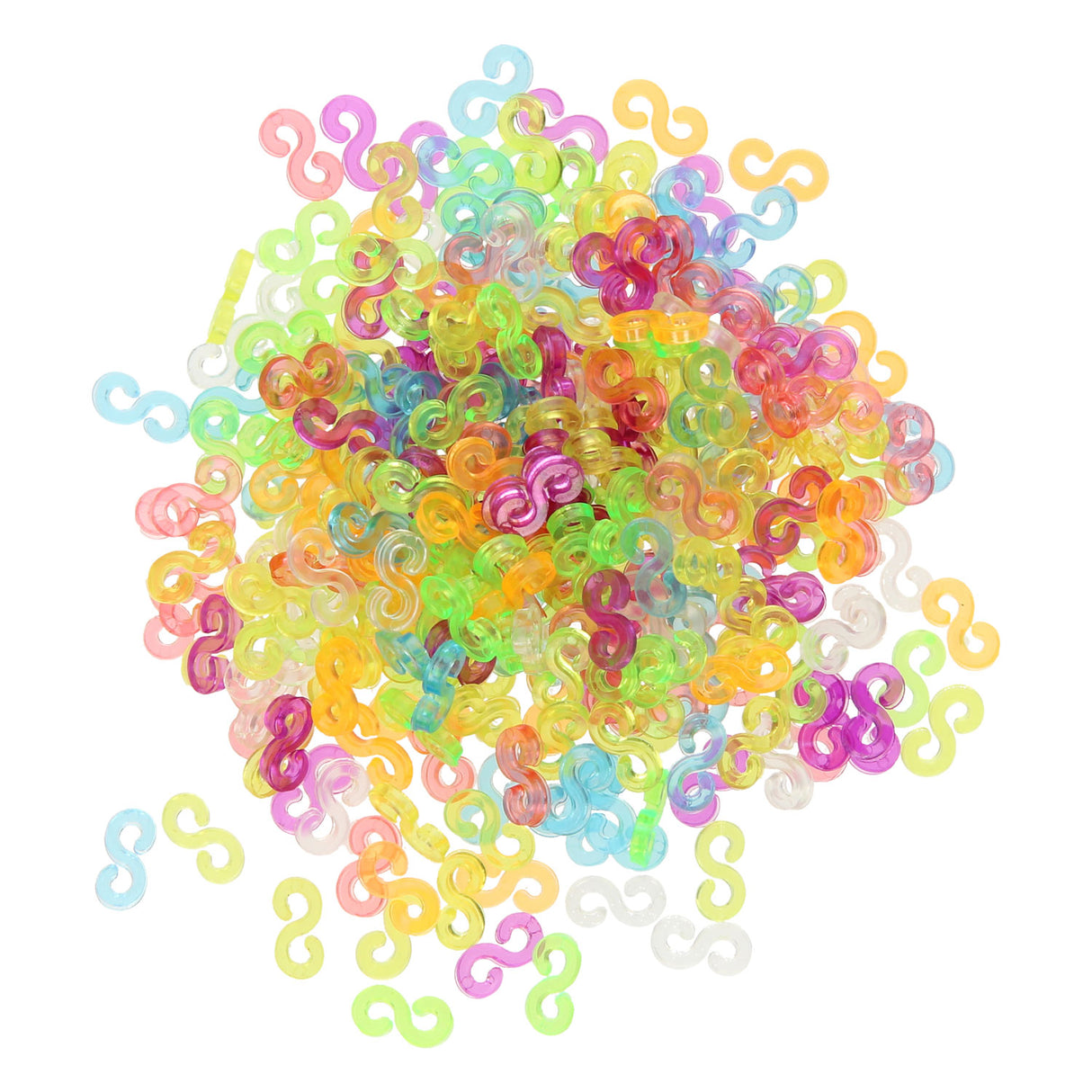 Loom twister clips, 300 stk.
