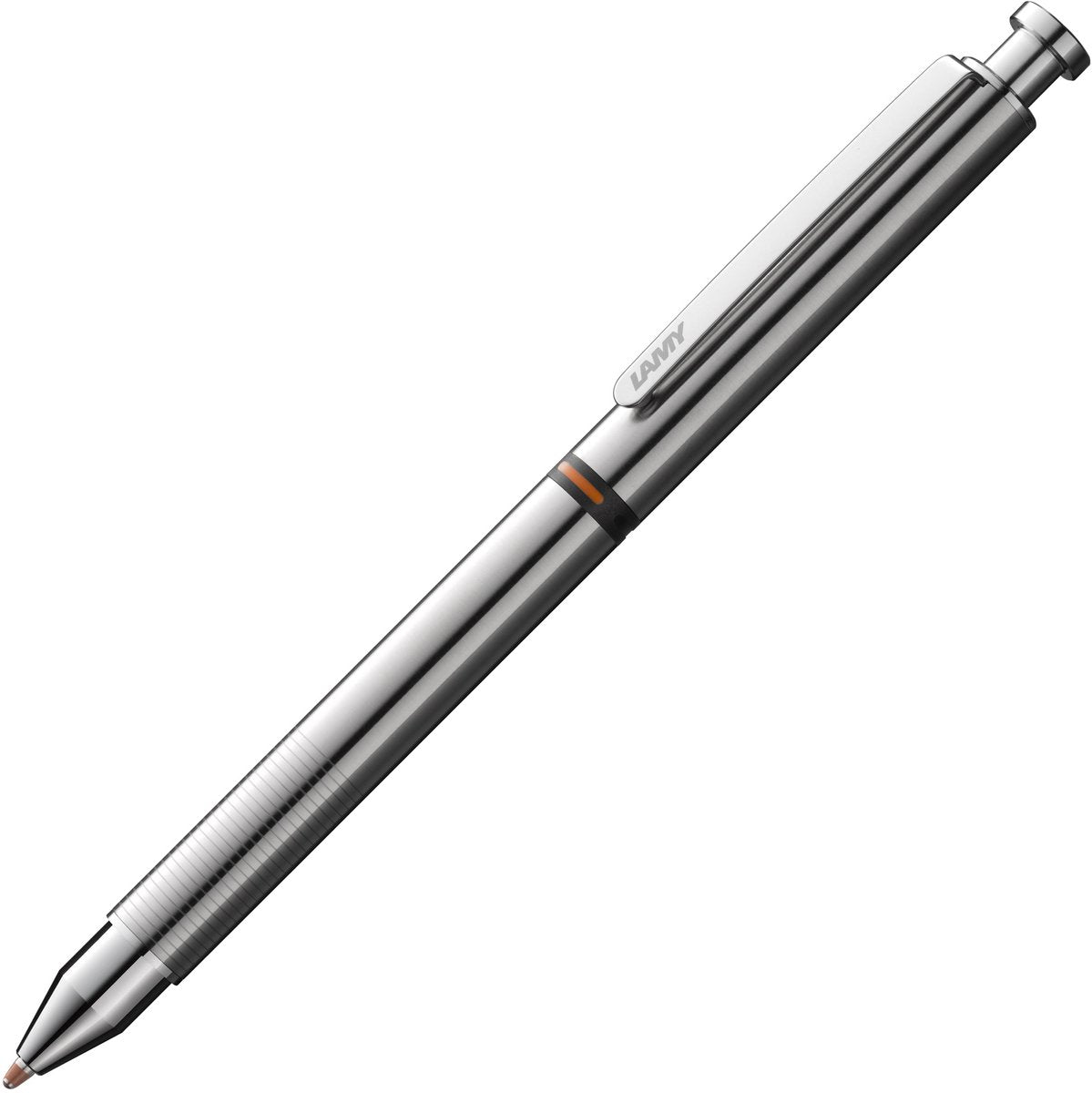Lamy 745 pc tri multipen - 3 i 1 - pen - viskelæder - mekanisk blyant - sølvfarvet