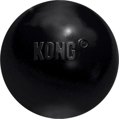 Kong extreme ball - hundelegetøj - sort - s