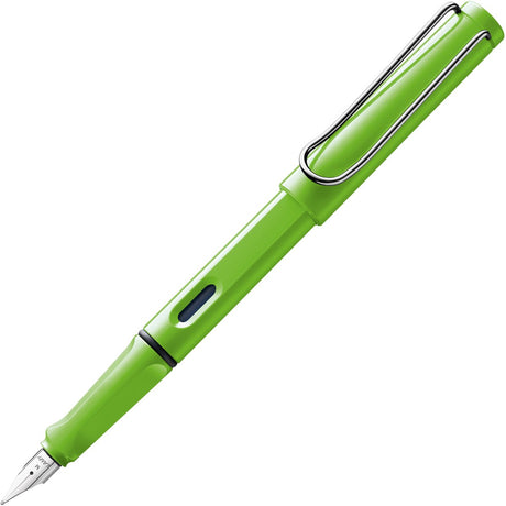 Lamy safari fyldepen grøn venstrehåndet