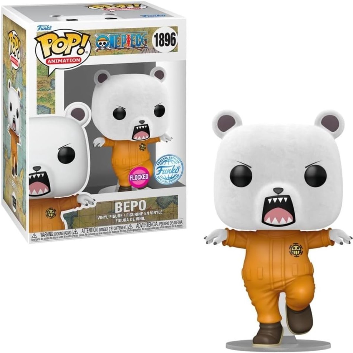 Funko one piece - popanimation nr. 1896 - bepo