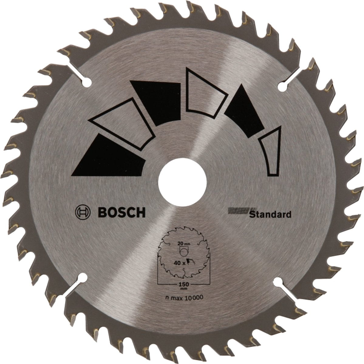 Bosch - rundsavklinge standard 150 x 20 x 2,2 mm, 40
