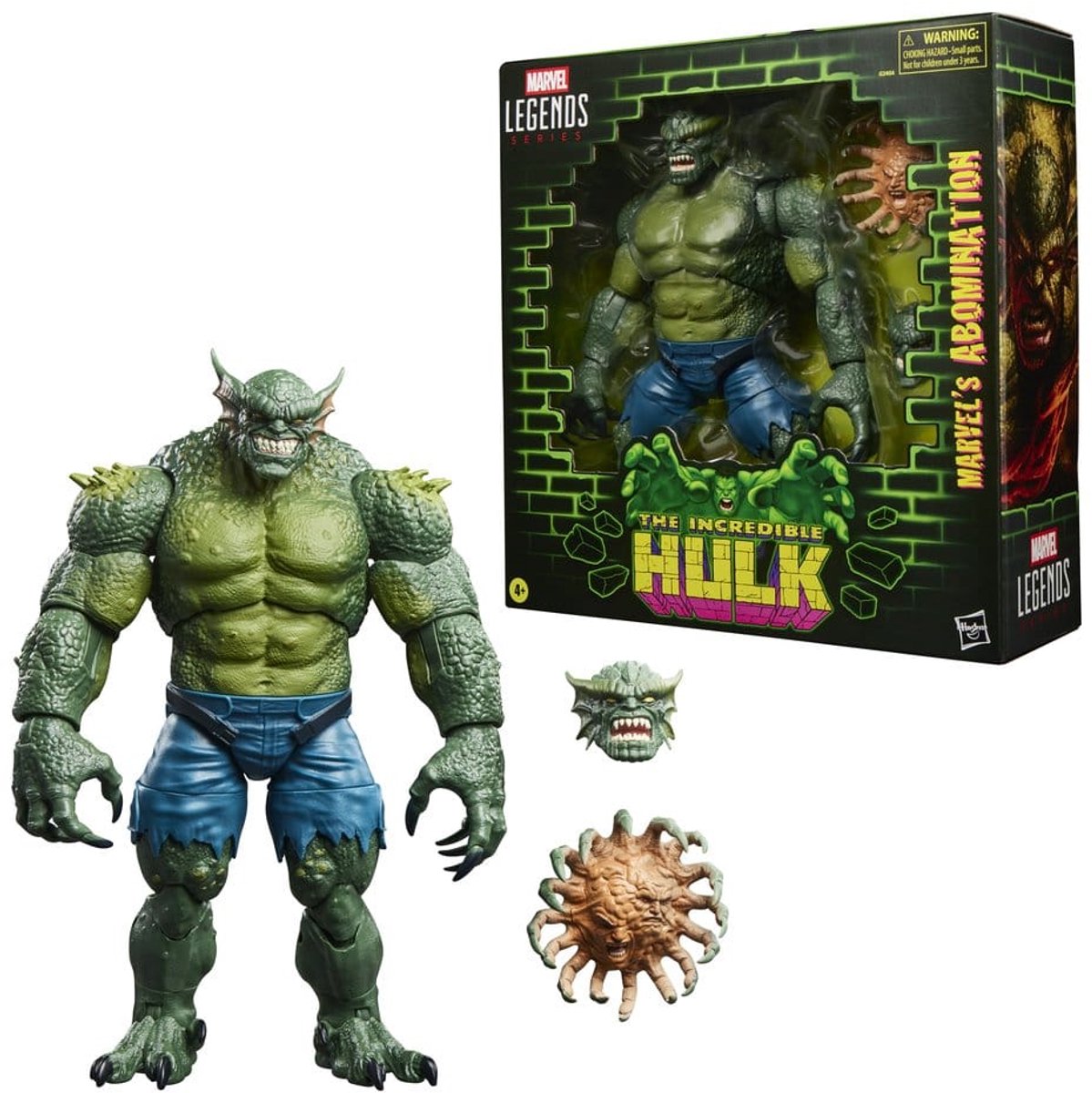 Hasbro marvel legends serie marvels vederstyggelighed - actionfigur 15cm