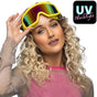 Boland festskibriller neongul
