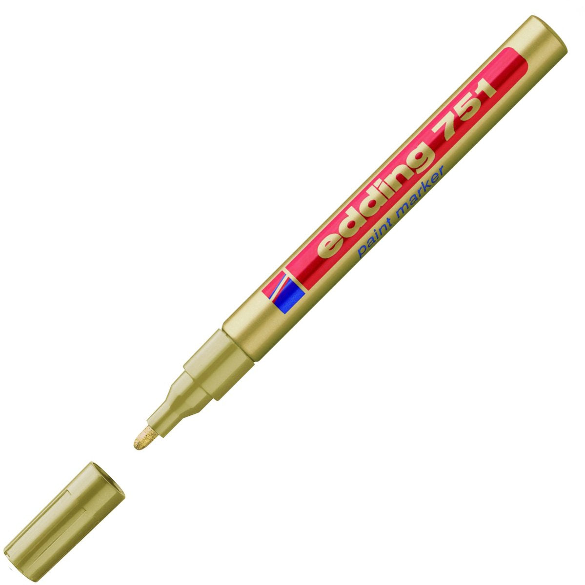 Edding malingstusch 751 oliebase 1-2mm guld bls