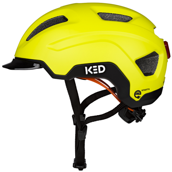 Ked cykelhjelm pedalon s (53-56cm) - mat gul