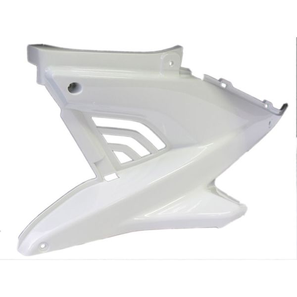 Edge Motor Screen Z Hood forlod Yamaha Aerox til BJ. 2014 White Gloss