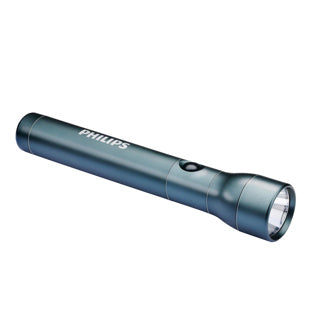 Philips lommelygte - SFL4003T 10 - LED lommelygte - inkl. 6 AA batterier - 350 lumen - sort - IPX4 vandtæt - bærbar lampe