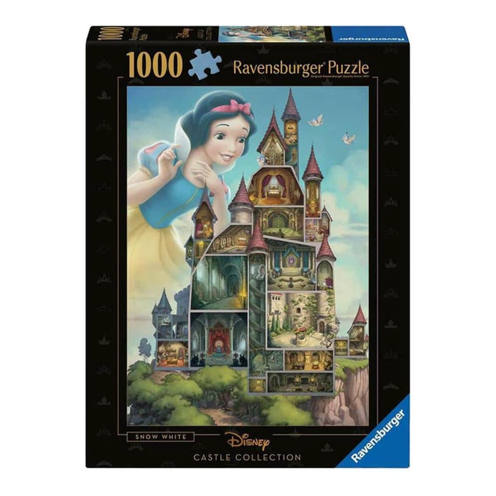 Ravensburger puslespil Disney slotte snehvide, 1000 stk.