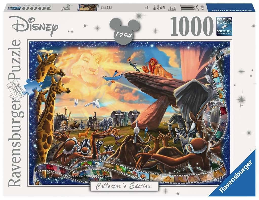 Ravensburger puslespil Disney - Løvernes Konge puslespil - 1000 brikker.