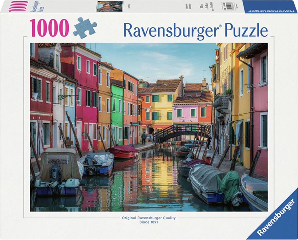 Ravensburger Jigsaw Puzzle Burano Italien, 1000st.