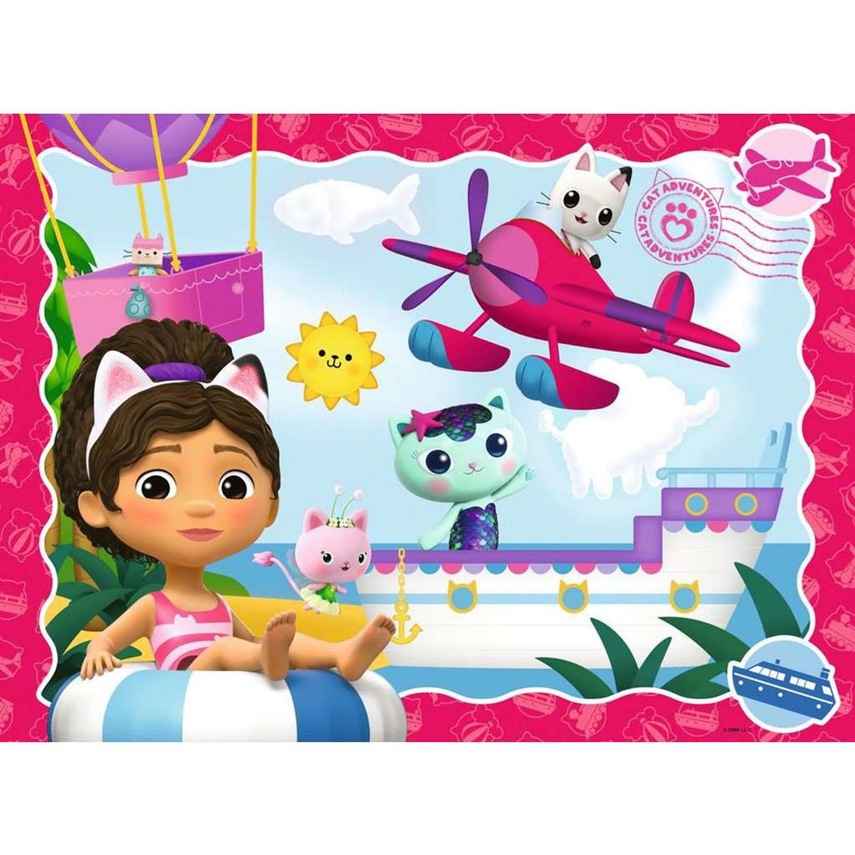 Ravensburger puslespil Gabbys dukkehus 100 XXL brikker