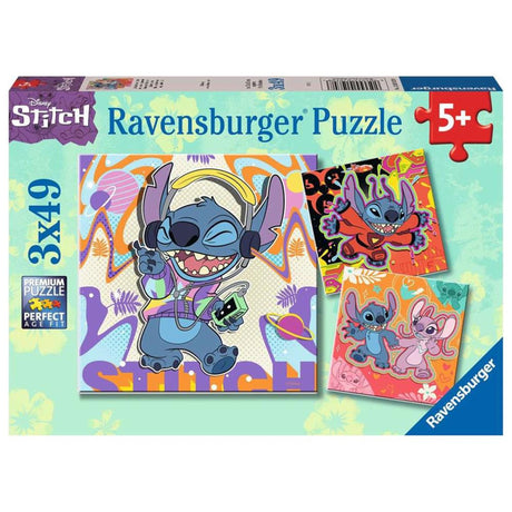 Ravensburger puslespil 3x49 brikker
