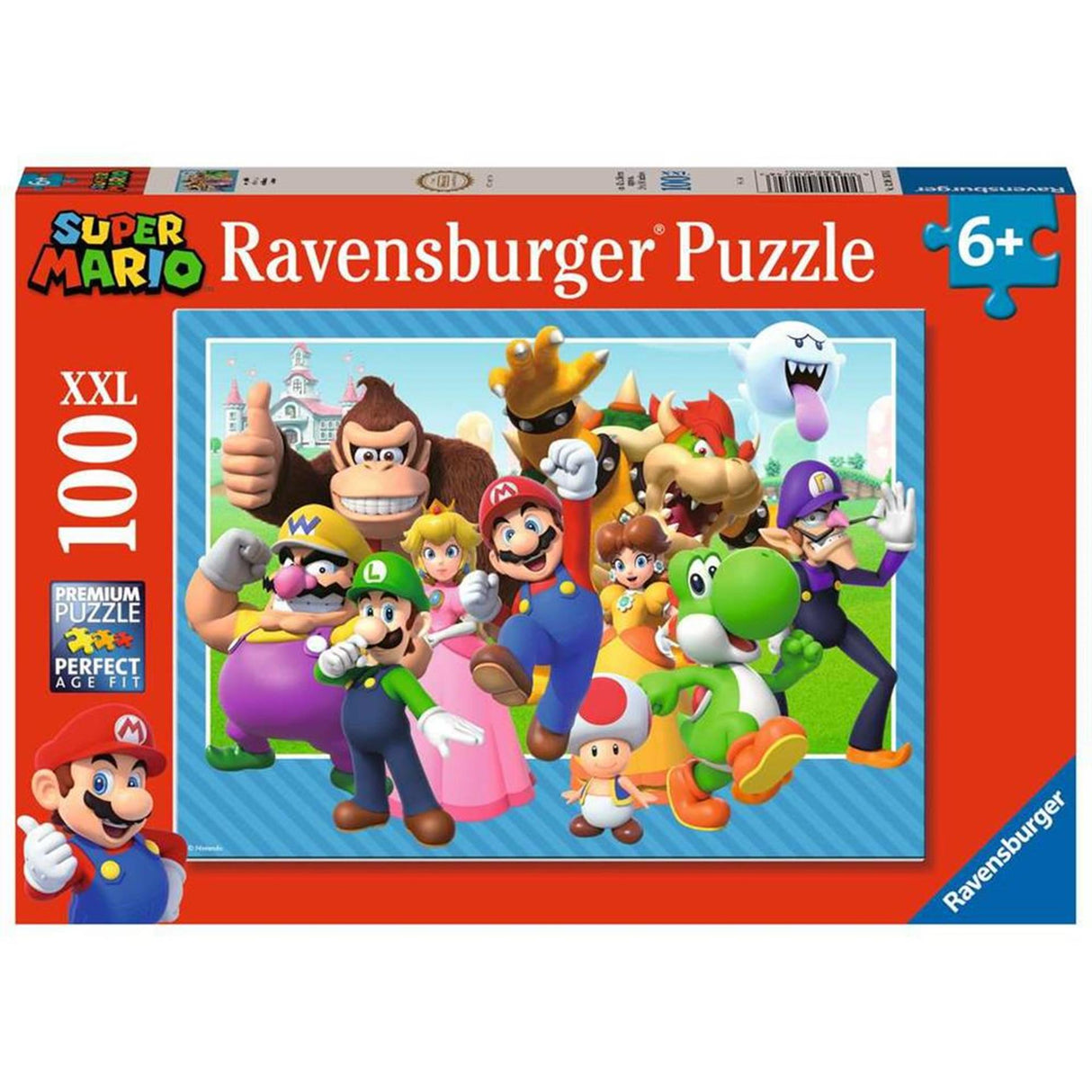Ravensburger puslespil super mario 100 xl brikker