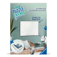 Ravensburger puslespilsramme hvid 500 brikker - puslespilsramme til puslespil.
