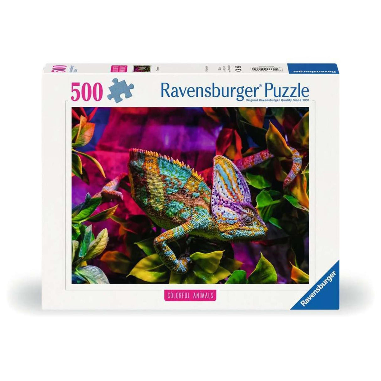 Ravensburger puslespil kamæleon 500 brikker