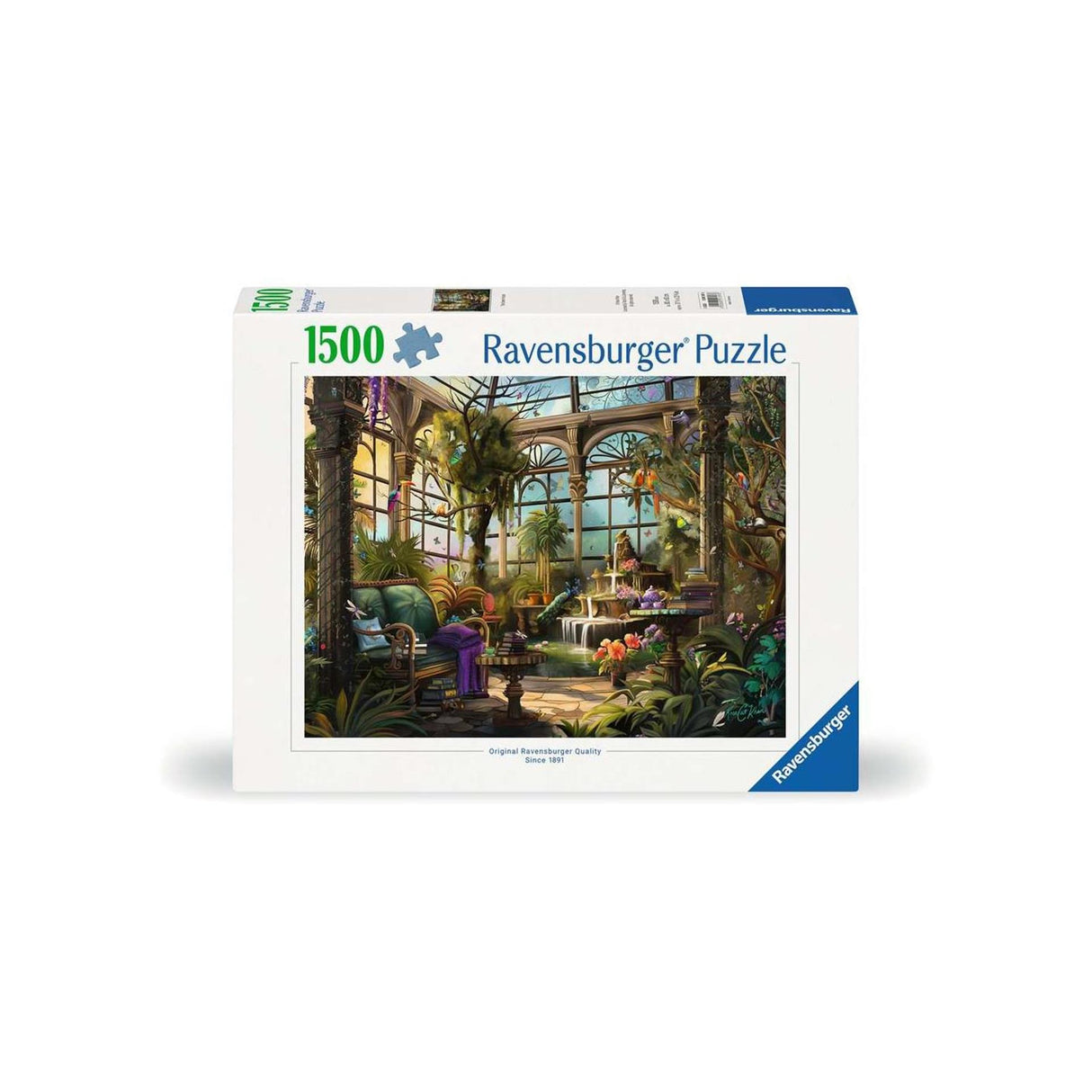 Ravensburger puslespil det grønne hus 1500 brikker