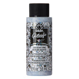 Folkart • glitrende pop akrylmaling sølvforing 59ml