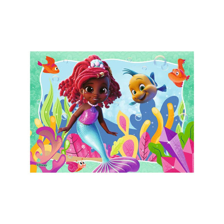 Ravensburger puslespil disney junior ariel - 4 puslespil