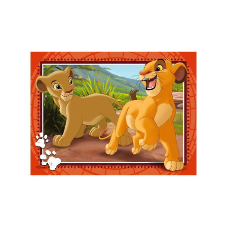 Ravensburger puslespil disney løvernes konge - 4 puslespil
