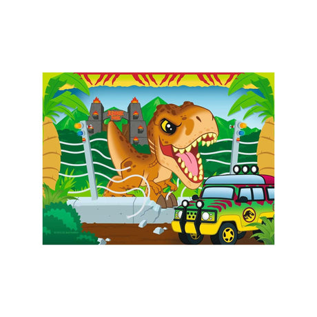Ravensburger puslespil Jurassic World Explorers - 4 puslespil