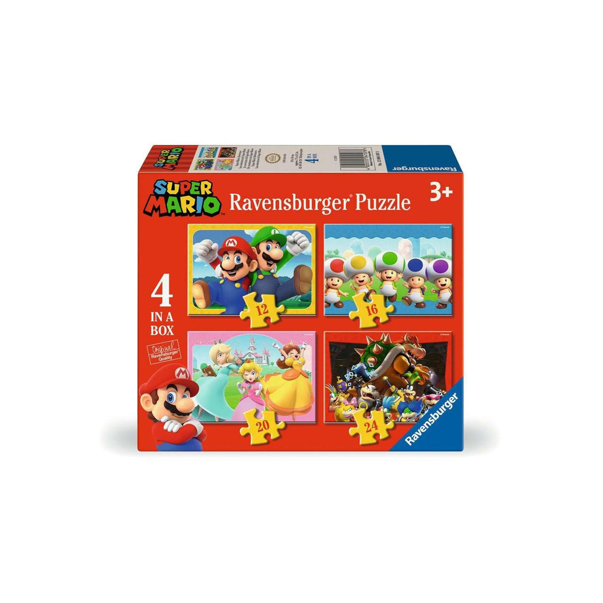 Ravensburger super mario 4-i-1 puslespil