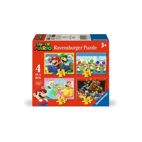 Ravensburger super mario 4-i-1 puslespil