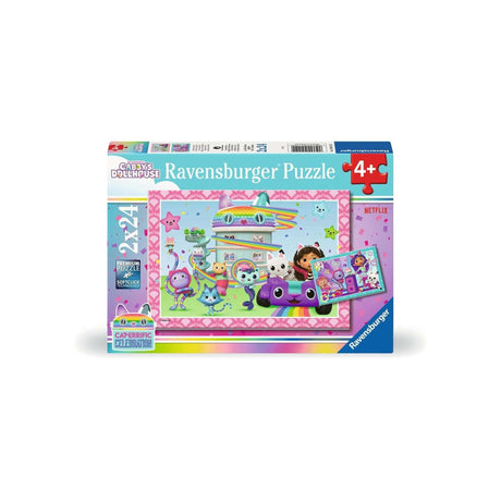 Ravensburger puslespil Gabbys dukkehus 2x24 brikker